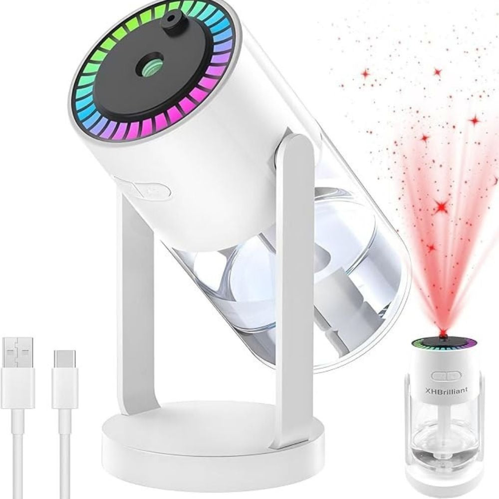 Sky Humidifier | Ultrasonic Air Humidifier & Aroma Diffuser | Cool Mist Maker for Fresh, Moist & Relaxing Room Atmosphere