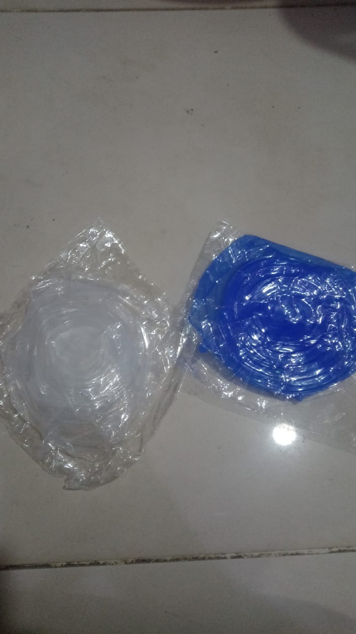 Silicone Stretch Lids | Pack of 6 | Reusable Bowl Covers | Multi‑Size Food Savers | Random Colour