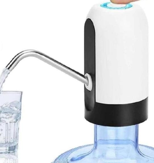 Automatic Electric Water Bottle Pump Dispenser With USB Rechargeable System For Easy One-Touch Water Dispensing At Home, Office And Outdoor Use